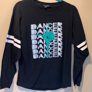 Miami Style, Dancer long sleeve varsity tee shirt